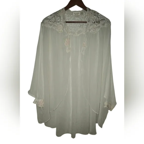 Vintage Victoria Secret Feminine Lingerie Robe. One Size. Excellent condition. - Picture 4 of 16